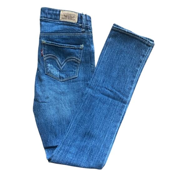 Levi's Skinny Heavy Denim with Stretch Girls 10 - Picture 1 of 12